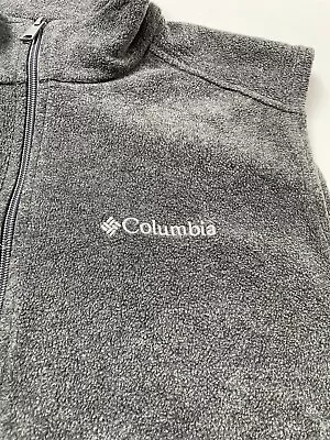 Men’s Columbia Gilet Grey Medium • £10