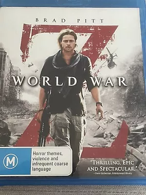 World War Z Brad Pitt - Blu-ray Like New • $6.95