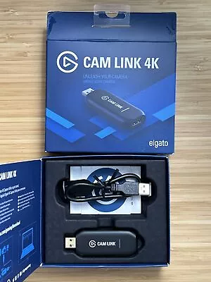 Elgato Cam Link 4K - External Camera Capture Card Stream Record DSLR Webcam HDMI • £19