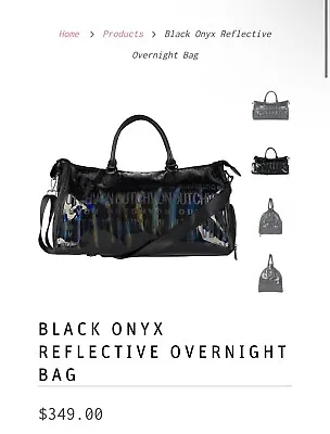 Von Dutch Black Onyx Overnight Bag • $300