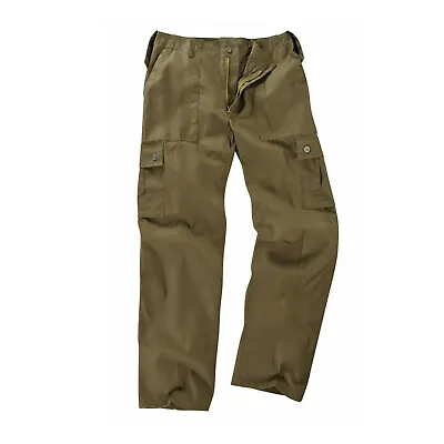 Mens Work Trousers Army Military Style US M65 Combat Cargo Pant Multi Pocket New • $20.10