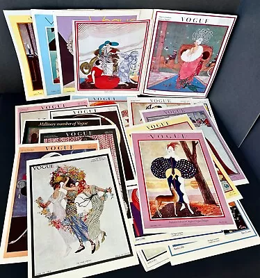 Vogue Poster Book 20 Frameable Art Deco Magazine Covers 1913 To 1927 - 11  X 14  • $51.21