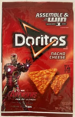 Avengers Age Of Ultron 2015 Frito Lay Chip Bag Doritos Nacho Cheese 3.15 Oz • $9.99