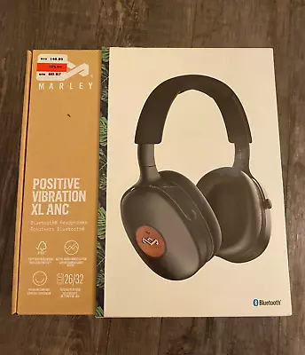 House Of Marley Positive Vibration XL ANC: Noise Cancelling Over-Ear Headphones • $99.98