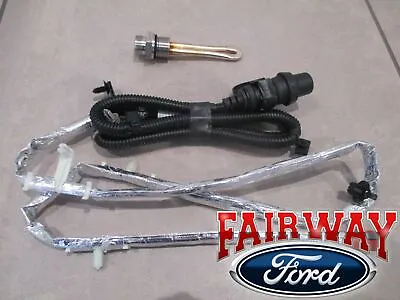 20 Thru 22 Super Duty OEM Ford 6.7L Diesel Block Heater Element & Wire Cord • $199.95