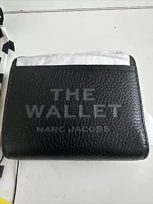 Marc Jacobs The Wallet Black Zip Wallet BRAND NEW • $99.99