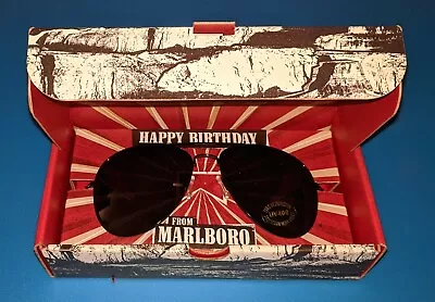 Marlboro Happy Birthday Promo Aviator Sunglasses - New In Box • $19.95