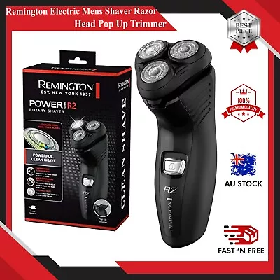 REMINGTON Electric Mens Shaver Razor Washable Head Pop Up Trimmer Rotary Shaving • $53.70