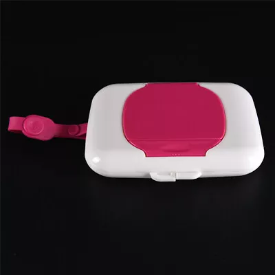 Baby Travel Wipe Case Child Wet Wipes Box Changing Dispenser Storage Holder Q Jz • £6.52