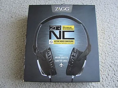 Brand New ZAGG Active Noise-Canceling Deluxe Headphones Z-ZR-NC • $39.98