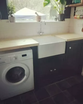 £795 • Buy Free Standing Handmade Solid Pine Painted Belfast Sink Unit