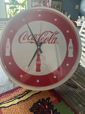 Vintage Coca Cola Clock Wall Clock • $22