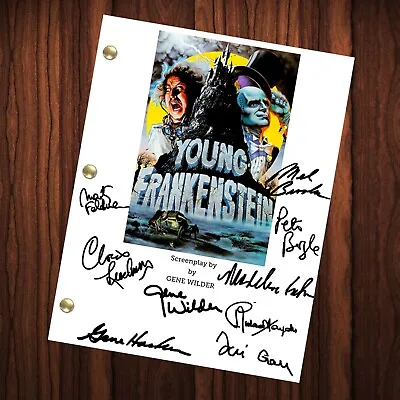 Young Frankenstein Movie Autographed Script Full Screenplay Full Script Reprint • $24.99