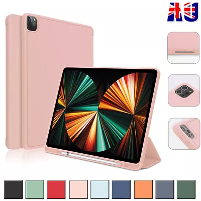 For IPad 10/9/8/7/6/5 Gen Air 3/2 Pro 9.7-12.9''  Case Cover With Pencil Holder • $18.99