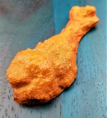 Vintage Iwasaki Fried Chicken Leg 3D Realistic Faux Food Drink Fridge Magnet HTF • $39.18