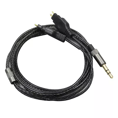 Black Repair Auto Earphone Cable For Sennheiser HD414 HD430 HD650 HD600 HD580 • $13.12