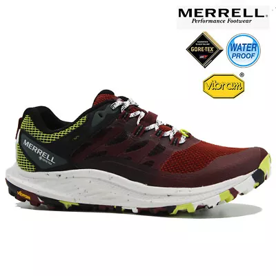 Ladies Merrell Hiking Boots Waterproof Goretex Ankle Walking Trail Trek Trainers • £59.95