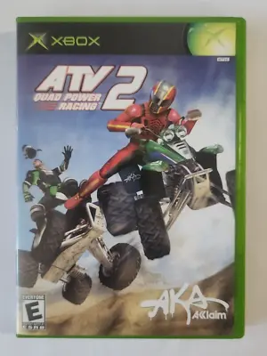 ATV: Quad Power Racing 2 Xbox Video Game Complete With Manual CIB • $6