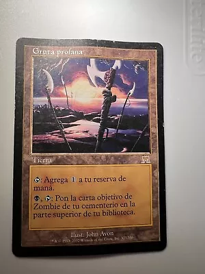 1x Unholy Grotto - Onslaught - MTG - Magic The Gathering - MP - Spanish • $7.50