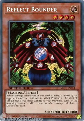 SBC1-ENE04 Reflect Bounder :: Secret Rare 1st Edition YuGiOh Card • £1.60