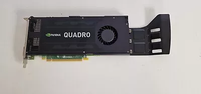 NVIDIA Quadro Kepler K4000 3GB Dual Screen Graphics Card 768 Cuda Dell 0D5R4G • £36.99