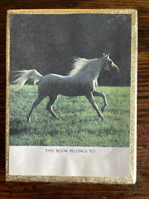 VINTAGE Antioch Bookplates WILD HORSES PONY BOX 48 USA • $15