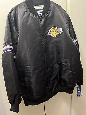 Los Angeles Lakers Starter Jacket 2XL Mens (Black) Brand New • $98