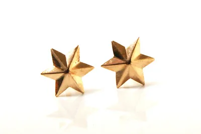 9ct Gold Star Stud Earrings Small (childs) Gift Boxed Made In UK Birthday Gift • £22.99