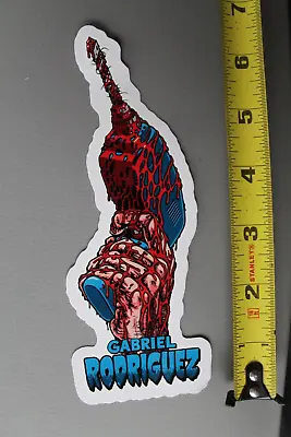 Gabriel Rodriguez 101 Skateboards Drill Z73A OG Re-Issue Skateboarding STICKER • $19