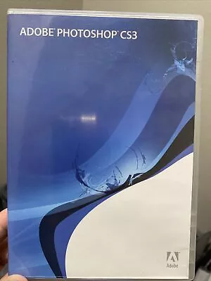 $20 • Buy Adobe Photoshop CS3 - Macintosh - Bonus Adobe Video Workshop Training W / Serial