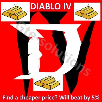 $163 • Buy 💰💰CHEAP GOLD D4 Diablo 4 IV - PS / PC / Xbox $250K - $100M Non-Ladder💰💰