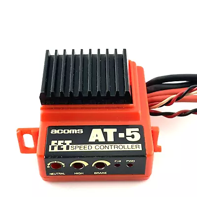 Acoms AT-5 FET Speed Controller Tamiya Plug Brushed RC Car - OZRC • £61.12