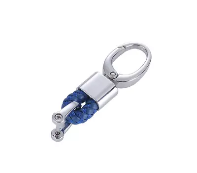 Car Keychain Metal Key Ring Auto Accessories Emblem Blue Chrome For Kia Toyota • $23.99