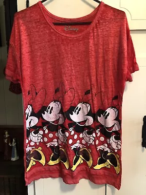 Womens Disney Minnie Mouse Top-Sm(4-6) • $14.99