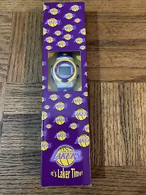 Kids Digital LA Lakers Watch Clear White And Yellow • $88.77