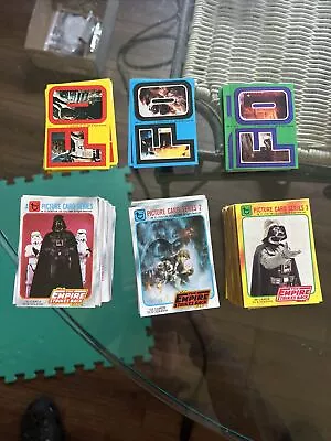 1980 Star Wars THE EMPIRE STRIKES BACK Complete 352 Card Set Plus 88 Stickers • $199.99