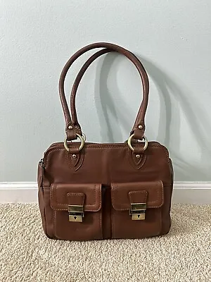 Visconti Leather Shoulder Bag  • $55