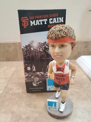 🔥 San Francisco Giants Matt Cain Giant Race Bobblehead AT&T Park SGA 2012 🔥 • $38.99