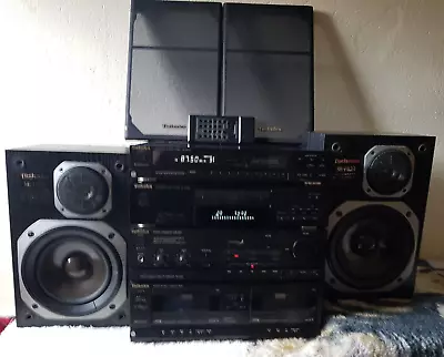 TECHNICS Japan Vintage Hi-Fi System SL-PJ28A CD SUX820 Amp STX830 Dig Tuner Cass • £255