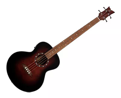 Ortega Guitars D7E-BFT-4 Deep Series Medium Scale A/E Bass - Bourbon Fade • $359.99