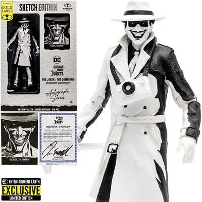 DC Multiverse THE JOKER COMEDIAN Gold Label Sketch Autograph Todd McFarlane AUTO • $49.99