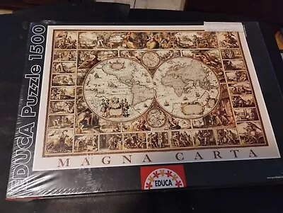 NEW Educa 1500 Puzzle Magna Carta Factory Sealed • $47.90