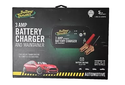 3A Deltran Battery Tender 6V/12V Maintainer Charger Open Box NEW 022-0202-COS-WH • $44.95