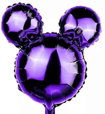 2pcs Deep Purple Mickey Mouse Foil Balloon Party Decoration Mix & Match • $5