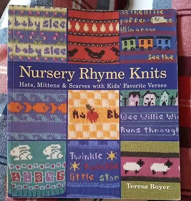 Nursery Rhyme Knit Hats Mittens Scarves With Kids Favorite Verses Book Knitting • $16.99