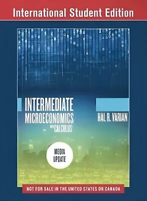 Intermediate Microeconomics With Calculus: A Modern App - Paperback NEW Hal R. V • £46