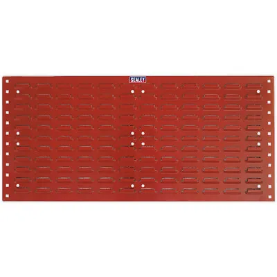 2 PACK - 1000 X 500mm Red Louvre Wall Mounted Storage Bin Panel - Warehouse Tray • £159.99