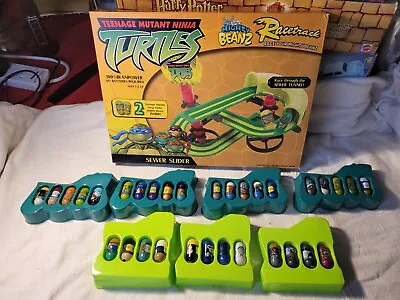 Tmnt - Mighty Beanz - Sewer Slider - Complete Set Of All 32 Beanz • £75