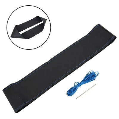 £5.62 • Buy Steering Wheel Cover Steering Wheel Sewing Kit Vehicle Black Breathable