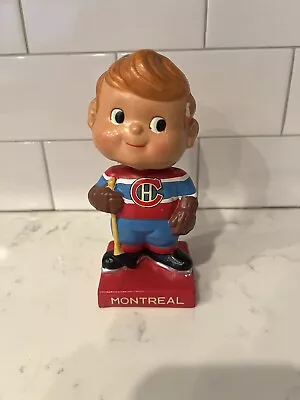 Vintage 1960s Montreal Canadians Nodder Bobblehead Japan • $99.99